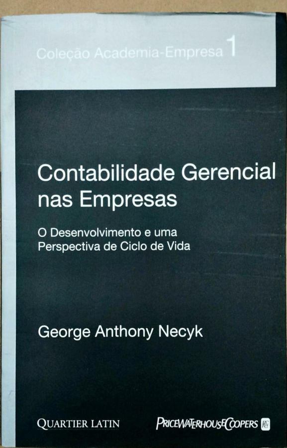 Contabilidade Gerencial Nas Empresas - George Anthony Necyk