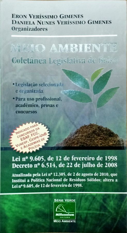 Coletânea de Legislação Ambiental do Paraná e Federal: Tomo 2 - Adyr Sebastião Ferreira; Alessandra Galli e Outros