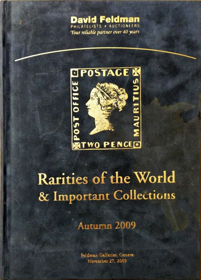 <a href="https://www.touchelivros.com.br/livro/rarities-of-the-world-important-collections-autumn-2009-november/">Rarities of the World & Important Collections – Autumn 2009 – November - David Feldman</a>
