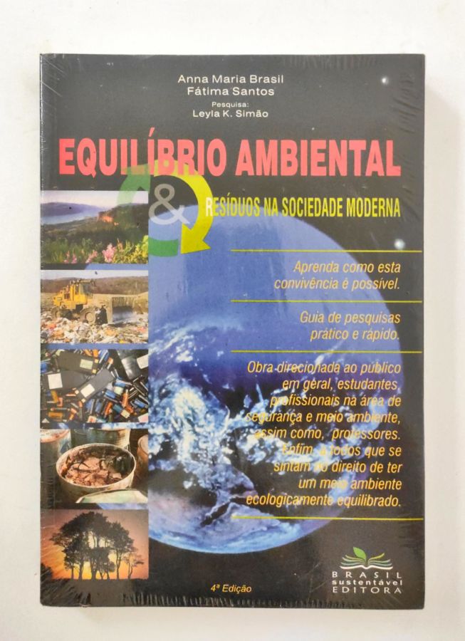 <a href="https://www.touchelivros.com.br/livro/equilibrio-ambiental-e-residuos-na-sociedade-moderna/">Equilibrio Ambiental e Residuos na Sociedade Moderna - Anna Maria Brasil</a>