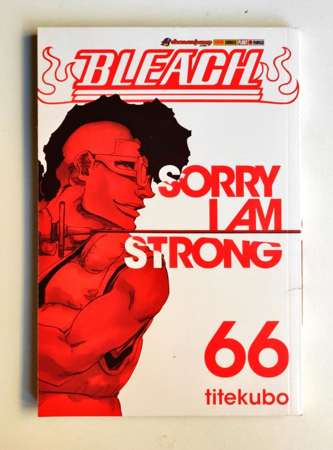 <a href="https://www.touchelivros.com.br/livro/bleach/">Bleach – Sorry I Am Strong – Vol. 66 - Tite Kubo</a>