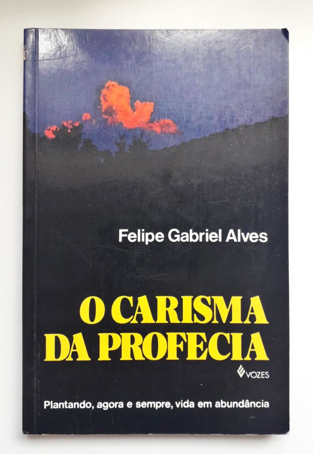 <a href="https://www.touchelivros.com.br/livro/o-carisma-da-profecia/">O Carisma da Profecia - Felipe Gabriel Alves</a>