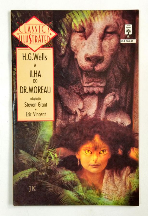 A Ilha do Dr. Moreau – Classics Illustrated – Vol. 5 - H. G. Wells