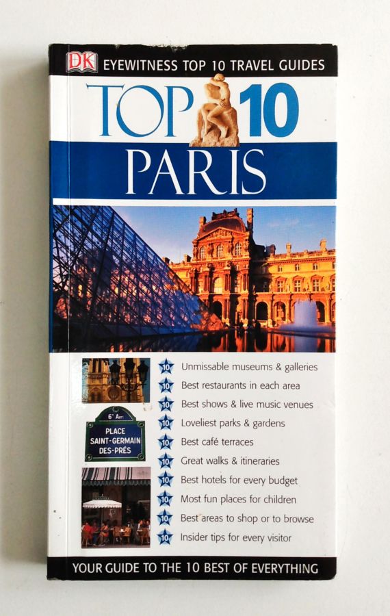 Eyewitness Travel Guides Top Ten Paris - Dorling Kindersley