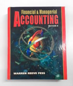 <a href="https://www.touchelivros.com.br/livro/financial-managerial-accounting/">Financial & Managerial Accounting - Carl S. Warren; Philip E. Fess; James M. Reeve</a>