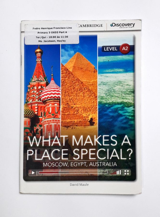 What Makes Place Special? Moscow, Egypt, Australia - Cambridge University Press