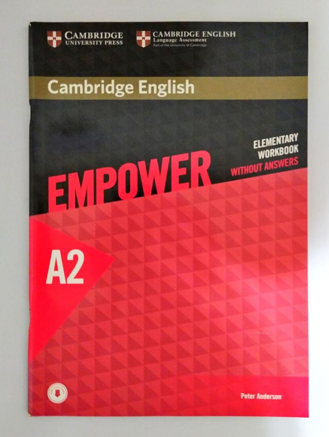 Cambridge English Empower Elementary Work Book Whitout Answers – A2 - Cambridge