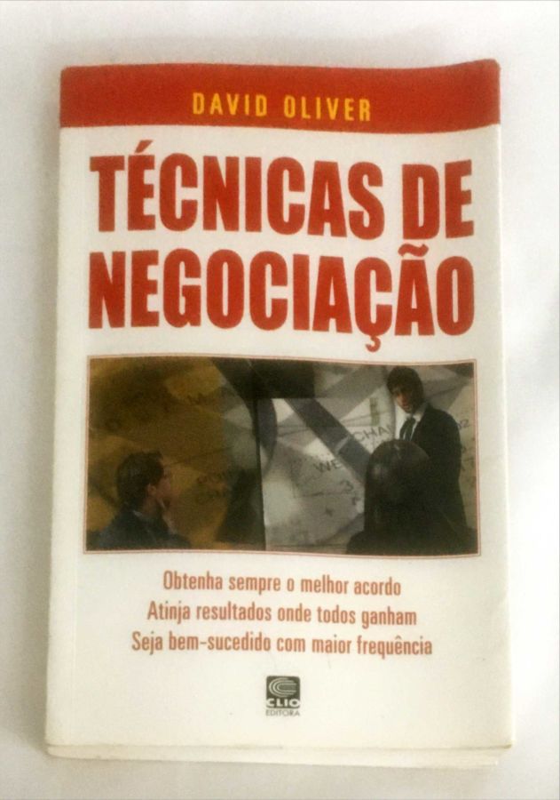 <a href="https://www.touchelivros.com.br/livro/tecnicas-de-negociacao/">Tecnicas De Negociação - David Oliver</a>