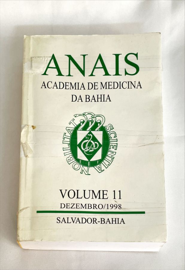 <a href="https://www.touchelivros.com.br/livro/anais-academia-de-medicina-da-bahia-vol-11/">Anais – Academia de Medicina da Bahia. Vol. 11 - Jayme de Sá Menezes e Outros</a>