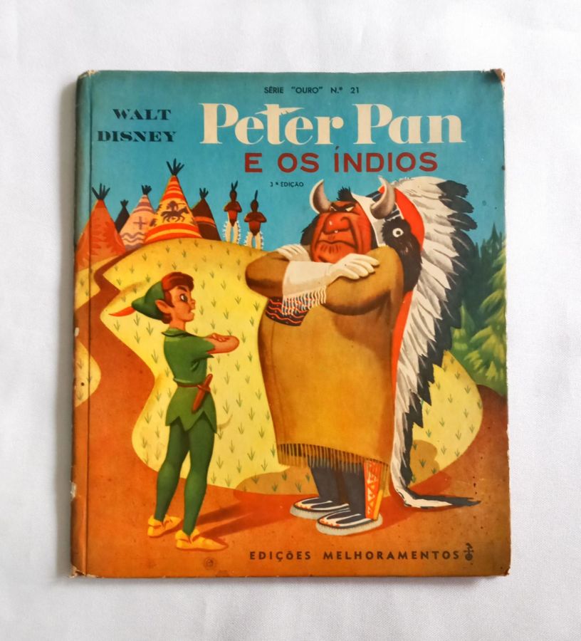 <a href="https://www.touchelivros.com.br/livro/peter-pan-e-os-indios-serie-ouro-no-21/">Peter Pan e os Índios – Série “Ouro” Nº 21 - Walt Disney</a>