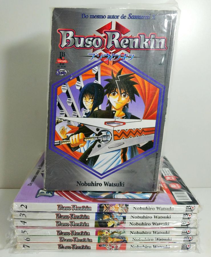 <a href="https://www.touchelivros.com.br/livro/colecao-buso-renkin-volumes-1-ao-7/">Coleção Buso Renkin – Volumes 1 ao 7 - Nobuhiro Watsuki</a>