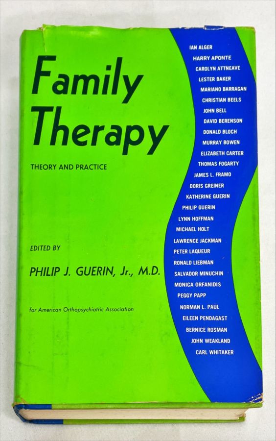 <a href="https://www.touchelivros.com.br/livro/family-therapy-theory-and-practice/">Family Therapy – Theory and Practice - Jr. M. D., Philip J. Guerin</a>