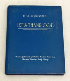 <a href="https://www.touchelivros.com.br/livro/lets-thank-god/">Let’s Thank God - Phyllis Krystal's</a>