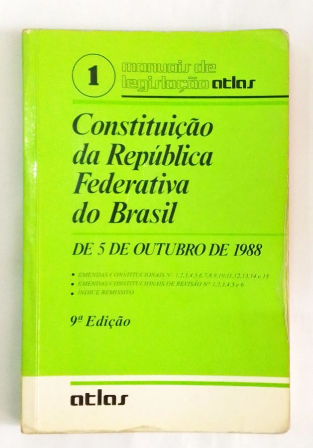 <a href="https://www.touchelivros.com.br/livro/constituicao-da-republica-federativa-do-brasil-2/">Constituição da República Federativa Do Brasil - Vários Autores</a>