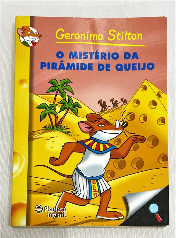 <a href="https://www.touchelivros.com.br/livro/o-misterio-da-piramide-de-queijo/">O Mistério da Pirâmide de Queijo - Geronimo Stilton</a>