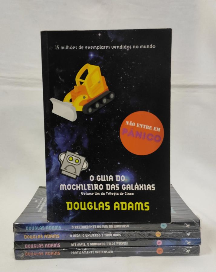 Coleção Série O Mochileiro das Galáxias – 5 Volumes - Douglas Adams