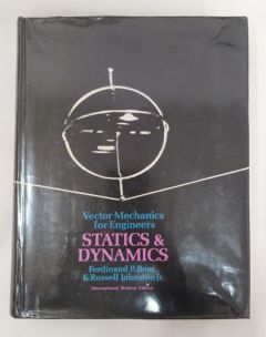 <a href="https://www.touchelivros.com.br/livro/vector-mechanics-for-engineers-statics-and-dynamics/">Vector Mechanics For Engineers – Statics And Dynamics - Ferdinand P. Beer & E. Russell Jhonston</a>