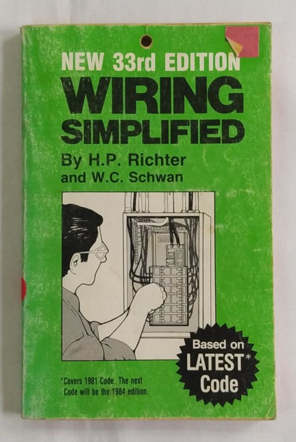<a href="https://www.touchelivros.com.br/livro/wiring-simplified-2/">Wiring Simplified - H. P. Richter e W. C. Schwan</a>