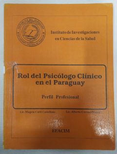 <a href="https://www.touchelivros.com.br/livro/rol-del-psicologo-clinico-en-el-paraguay/">Rol Del Psicólogo Clínico En El Paraguay - Magela Carli Castellano e Alberto Coronel Nunez</a>