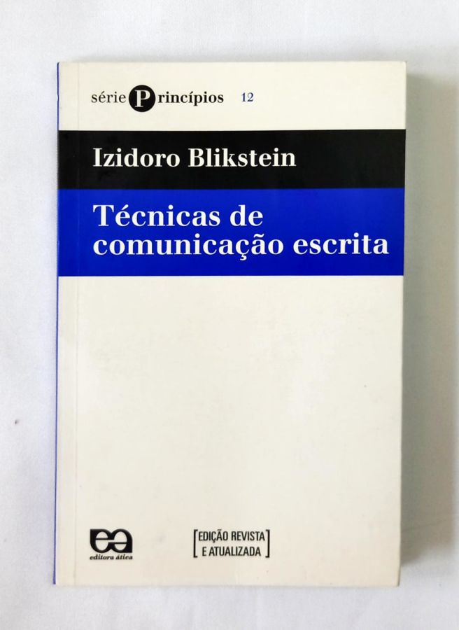 Técnicas de Comunicação Escrita - Izidoro Blikstein