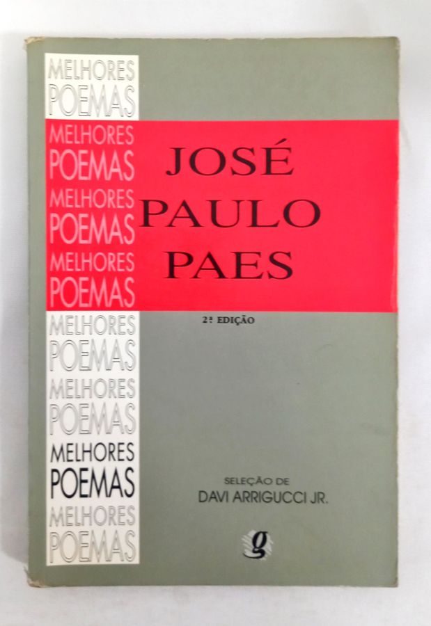 Melhores Poemas - José Paulo Paes