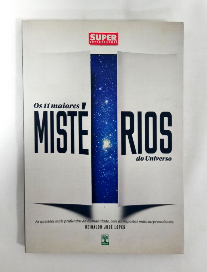 <a href="https://www.touchelivros.com.br/livro/os-11-maiores-misterios-do-universo-3/">Os 11 Maiores Mistérios do Universo - Reinaldo José Lopes</a>