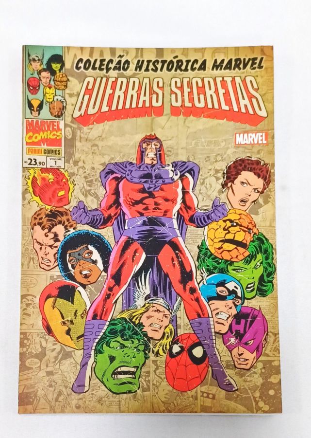 Coleção Histórica Marvel – Guerras Secretas – Nº 1 - Jim Shooter