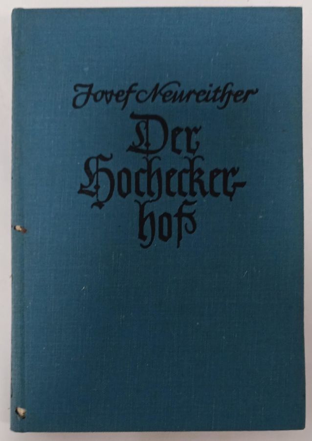 <a href="https://www.touchelivros.com.br/livro/der-hocheckerhof/">Der Hocheckerhof - Josef Neureither</a>