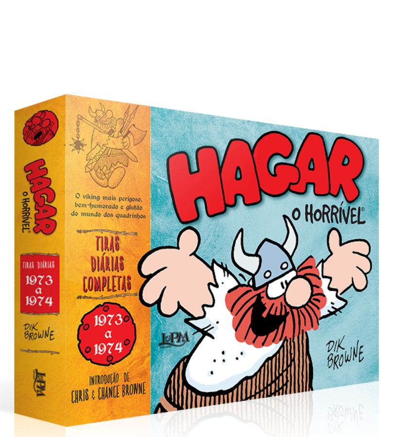Hagar, o Horrível. Tiras Diárias Completas. 1973-1974 - Formato Hagar, o Horrível. Tiras Diárias Completas. 1973-1974 - Formato